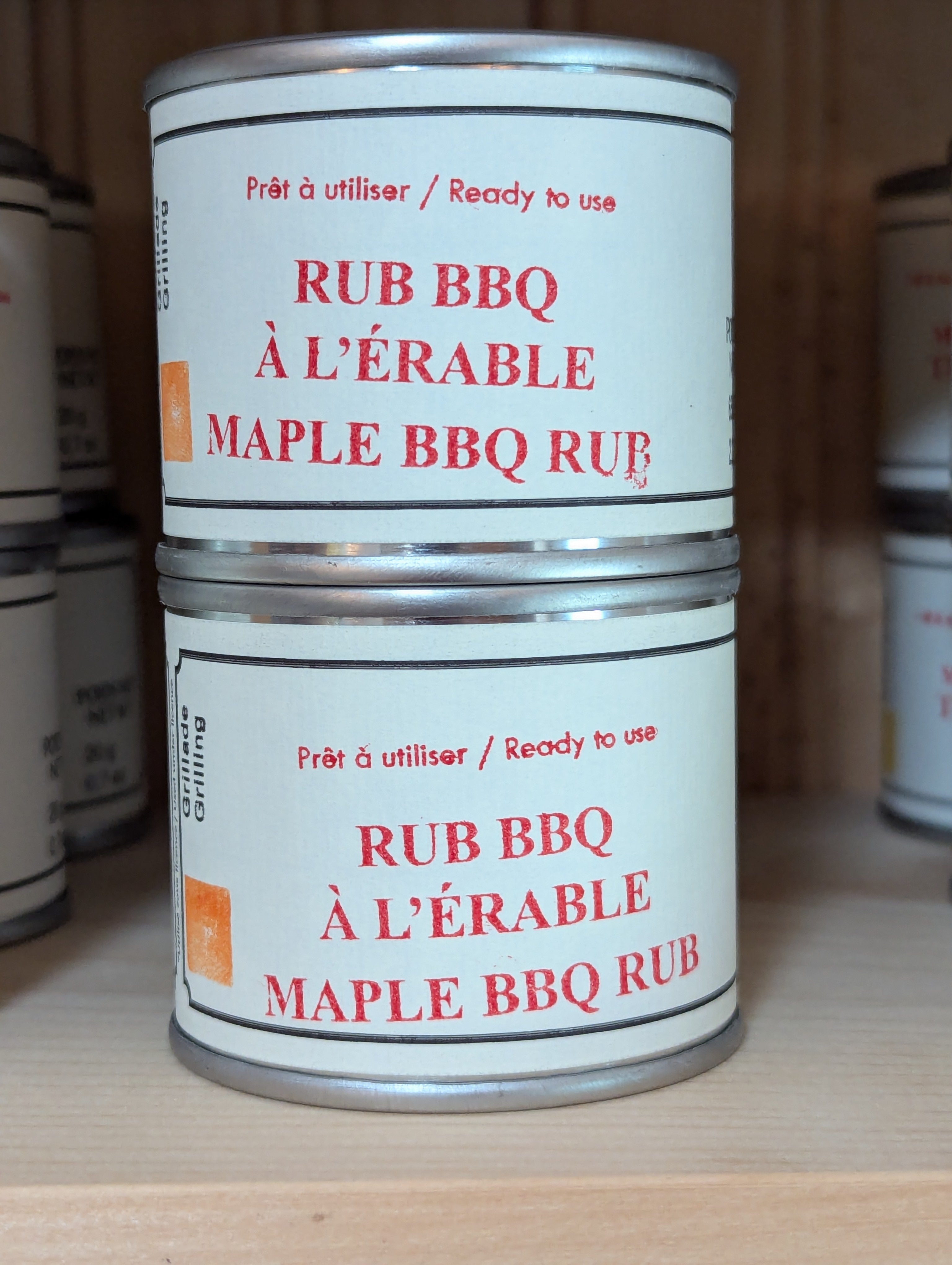 Rub BBQ à l’érable