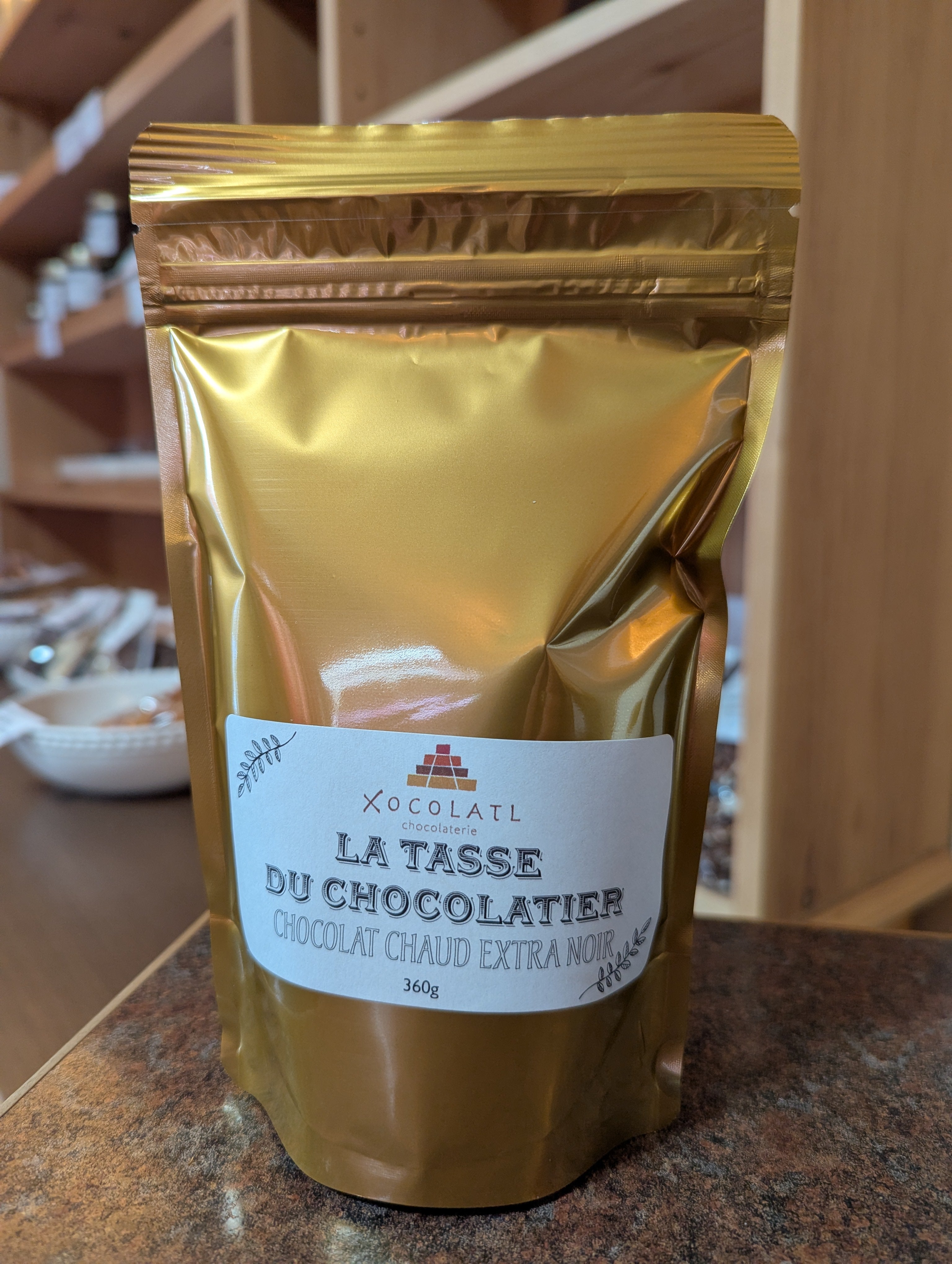 Poudre à chocolat chaud