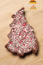 Grande barre de chocolat festive