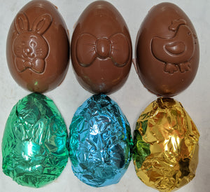 Garnished egg