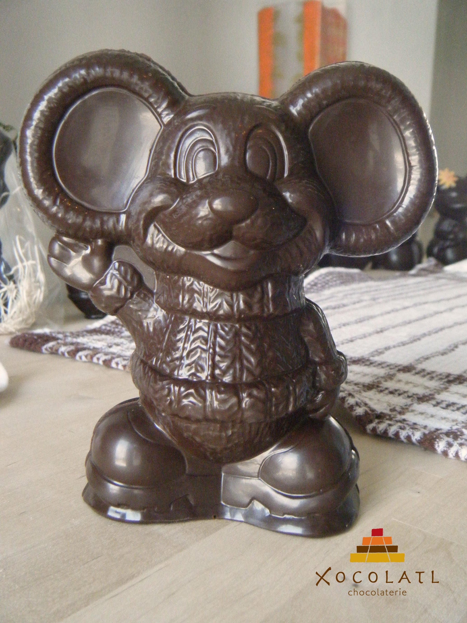 Mouse in sweater